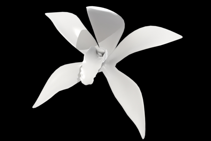 Orchid Pendant To Be 3d Printed Foundry Community